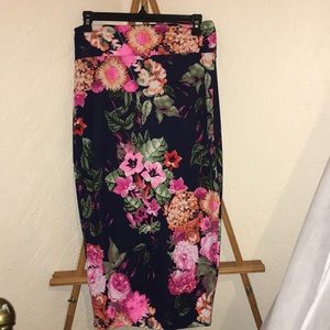 Floral skirt
